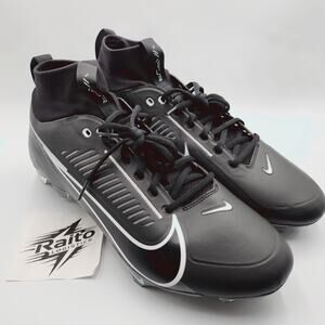 Mens Size 13 wide Nike Football Cleats Vapor Edge Pro 360 2 Black FN7760-001 new